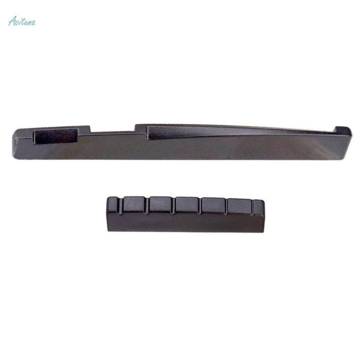 3xGuitar Bridge Saddle Nut for Left Handed Acoustic Guitar Accessories
