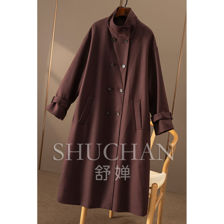 High%20Quality%20Worsted%2080%25%20Wool%20Lace-up%20Long%20Trench%20Coat%20Women%20Casaco%20Feminino%20Inverno%20Abrigo%20Invierno%20Para%20Mujer%20-%20Image%204