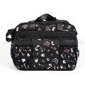 Travel Bag Large Capacity Simple Purple / Navy Blue / Black Travel Bag Nylon Hand Luggage 20".