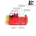 RED CT14 Bluetooth 4.2 5V 2A Mini Stereo Power Amplifier Board 3W 3W Digital Audio Amplifiers Board Bluetooth Speaker Modification Sound Music Module Micro USB DIY DC 3.7V To 5V.