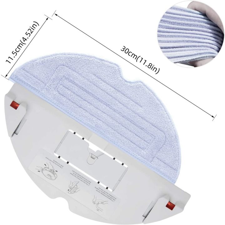 12%20Pcs%20Mop%20Cloth%20for%20Xiaomi%20Roborock%20S7%20S7+%20S7%20MaxV%20S7%20MaxV%20Plus%20S7%20MaxV%20Ultra%20Q7%20Max+%20Series%20Robot%20Vacuum%20Cleaner%20Parts%20-%20Image%207