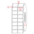 Barcode Label Sticker 38x25mm - 3 roll (1000 pcs sticker per roll) TT. 