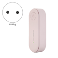 JAERBEE 2X Plug in Air Purifier for Home Cleaner Mini Air Ionizer to Remove Smoke Portable Deodorizer Air Freshener Pink EU Plug. 
