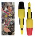 2 x Insulation Wire Piercing Probe , Repair Tools Test Probe ,Wire Piercing Tool ,Detection Probe Clip for Test Accessory ,Yellow. 