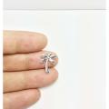 Eruifa Hot Wholesales 15*12mm Nice Coco Nut tree Palm 20pcs per bag Zinc alloy DIY Charms Pendant Jewelry handmade DIY 2 Colors.