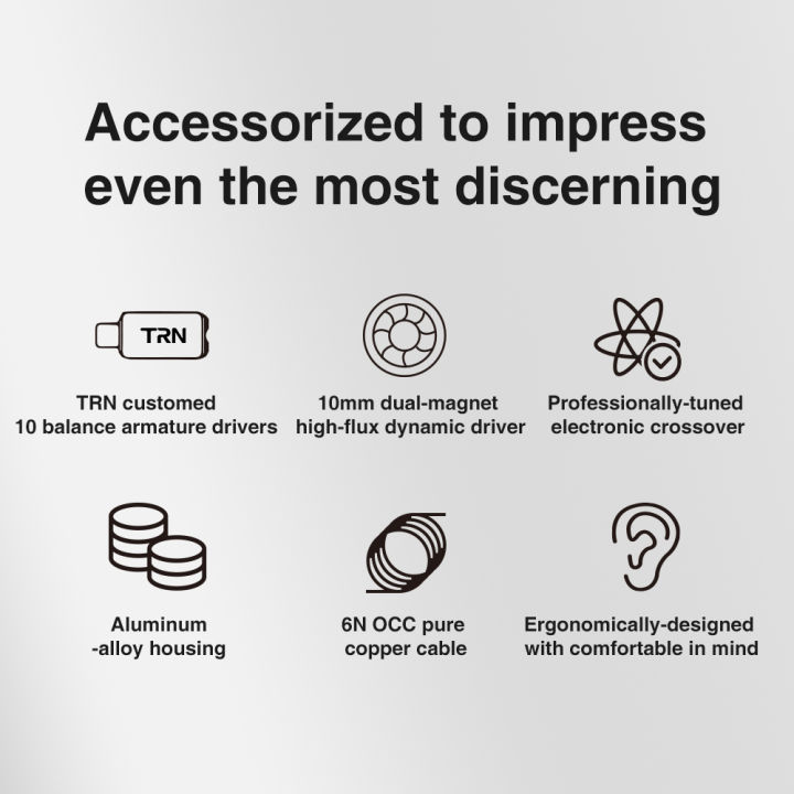 TRN%20V90S%205BA+1DD%20Metal%20Headset%20Hybrid%20HIFI%20Bass%20Earbuds%20In%20Ear%20Monitor%20Noise%20Earphone%20Noise%20Cancelling%20Earbuds%20Sport%20Headphone%20-%20Image%205