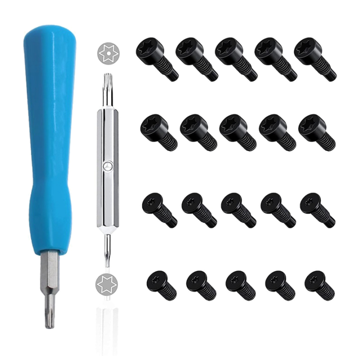 Replacement Doorbell T6 T15 & + 20Pcs Doorbell Screwsg Doorbell Security Screw Set
