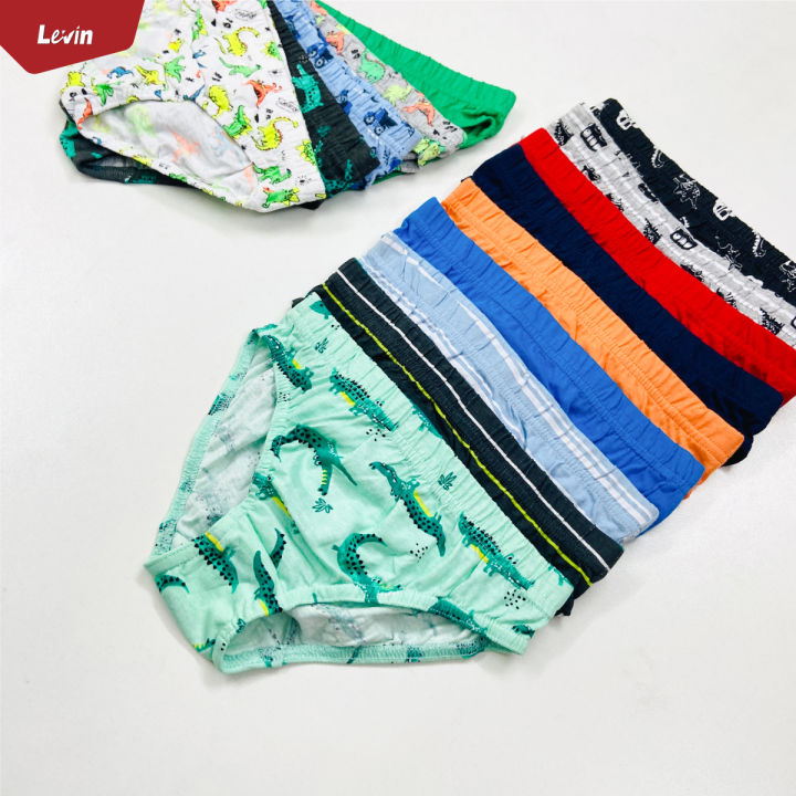 Pack%20of%205%20Pcs%20Boys%20Assorted%20Multicolor%20Cotton%20Underwear%20Briefs%20With%20Fantasy%20Print%20From%20Levin%20-%20Image%204