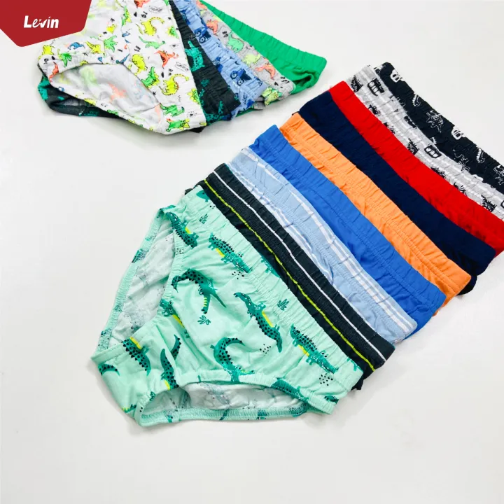 Pack%20of%205%20Pcs%20Boys%20Assorted%20Multicolor%20Cotton%20Underwear%20Briefs%20With%20Fantasy%20Print%20From%20Levin%20-%20Image%204