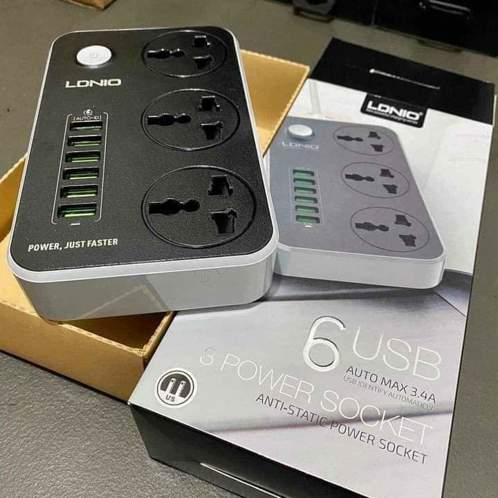 LDNIO%20%7C%20SC3604%20%7C%20Power%20Strip%20With%203%20AC%20Sockets%20%7C%20+%206%20USB%20Ports%20-%20Image%203
