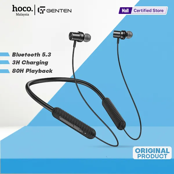 Hoco ES70 Original Bluetooth Neckband 80Hour Playtime