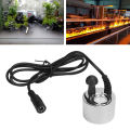 Ultrasonic Mist Maker Copper Single Head Fog Machine for Pond Fireplace Landscape DC24V 650mA.