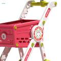 Mini Shopping Cart Toy for Kids Supermarket Trolley Shopping Cart for Age 3 4 5 Boys Girls.