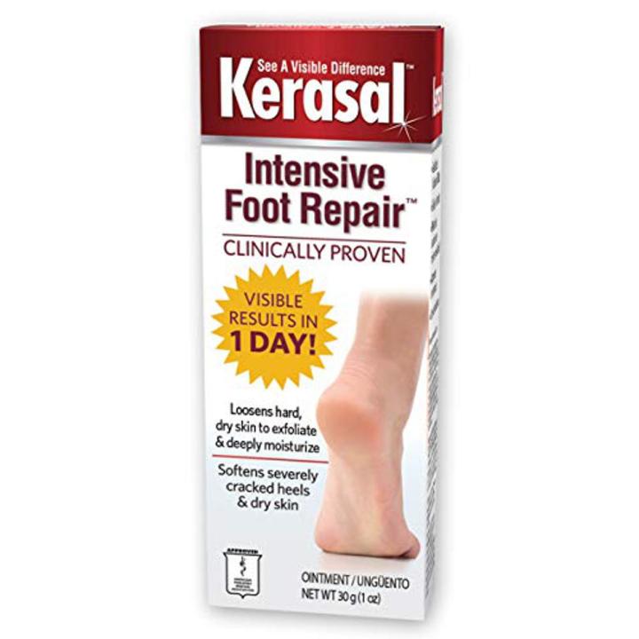 Kerasal Intensive Foot Repair Skin Healing Ointment for Cracked Heels and  Dry Feet-USA