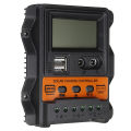 Helpful LCD Display 10/20/30A 12V/24V DC Input Solar Charge Controller Auto Parameter Adjustable MPPT Solar Panel Regulator.