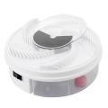 Upgraded Version USB Flytrap Automatic Pest Catcher Fly Killer Electric Fly Trap Device Insect Pest Reject Control Catcher（white）. 