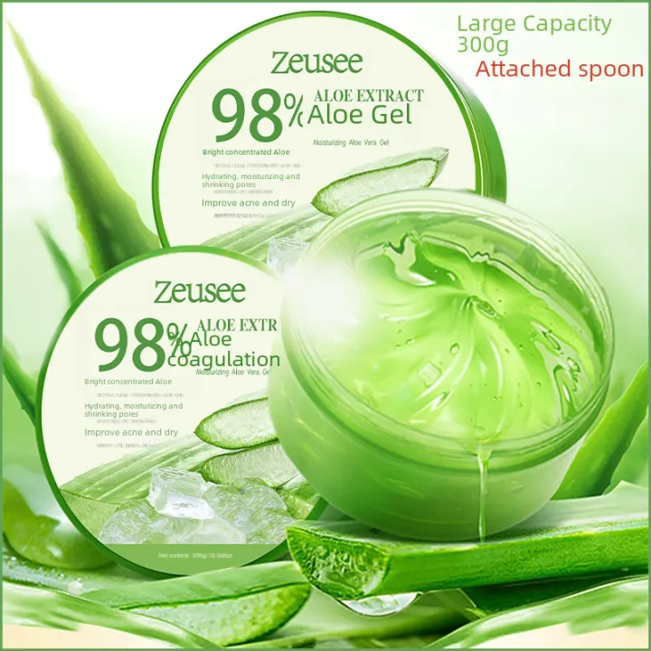 Internet%20Celebrity%20Same%20Style%20Aloe%20Vera%20Gel%20Moisturizing%20Repair%20Cream%20Skin%20Care%20Products%20Gel%20Men%20and%20Women%20Mask%20300g%20Wholesale%20-%20Image%202