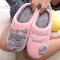 Winter Warm Plush Indoor Slippers Women Fashion Home Slipper Shoes Silent Slides For Bedroom Flat Floor Shoes Couple Slippers. 
