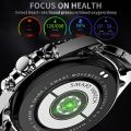 AW12 Smart Watch Stainless Steel Men's Business Watch - #1.