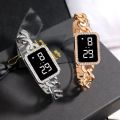 Diamond Chain Bracelet Touch Screen Ladies Watch - Watch For Women - Watch For Women.