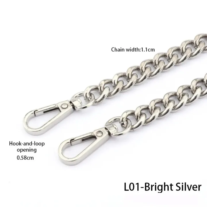 Metal%20Chain%20strap%20for%20bags%20DIY%20Handles%20Crossbody%20Accessories%20for%20Handbag%20Luxury%20Brand%20Detachable%20Replacement%20Purse%20Chain%20strap%20-%20Image%207