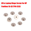 8Pcs/Set Laptop Hinge Screw Flat Head Cross Head Screw For HP Pavilion 15-CX Series TPN-C133 Laptop Assembly Hinge Screws.