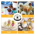 【hot】 Egg Piercer For Boiled Eggs Egg Hole Puncher Stainless Steel Needle Eggs Hole Puncher For Easy Peeling Egg Piercing Tool.