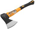 Tolsen Carbon Steel 600g Hatchet Fiberglass Body Rubberized Handle. 