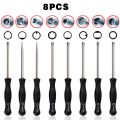 Delicate product 8 pcs Screwdriver Carburetor Adjustment Tool Single D Double D Hexagon Hex Socket Kit Set.