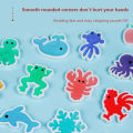 Magic Water Elf Handmade Water Toy Creative DIY Marine Life Mold Magic Water Toy For Children Birthday Gifts.