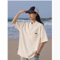 KOUEMGI/Empty FlavorpoloShirt MenTT-shirt Summer New Couple University Style Simple Top. 