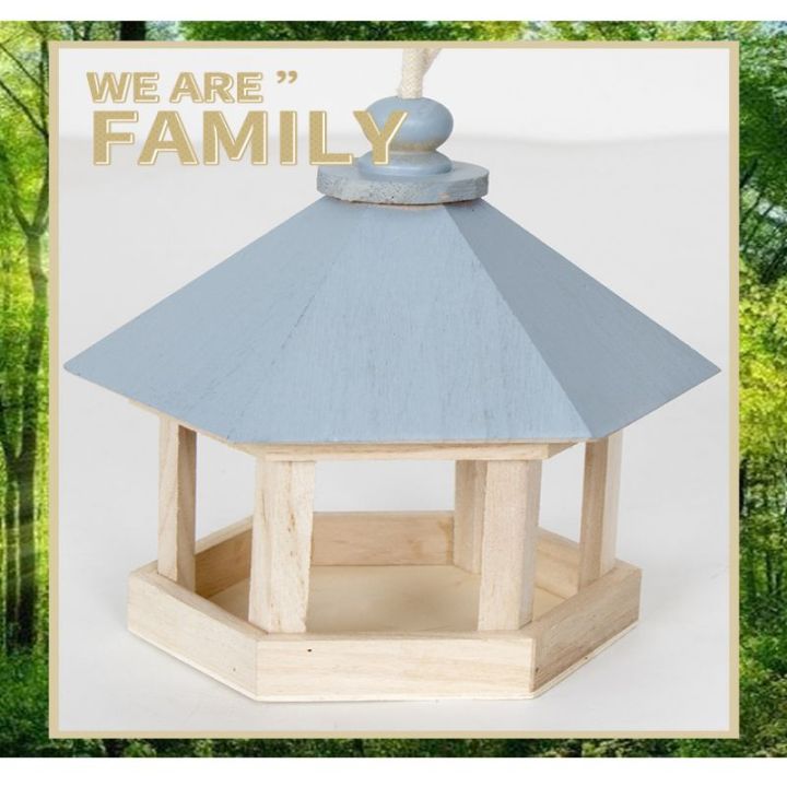 Wooden%20Bird%20Feeder%20Bird%20House%20with%20Roof%20Garden%20Decoration%20of%20Hexagon%20Shape%20Bird%20Nest%20Home%20Decoration,%20Yard%20Decoration,%20Large%20Capacity%20Wild%20Bird%20Feed%20Dispenser%20-%20Image%206