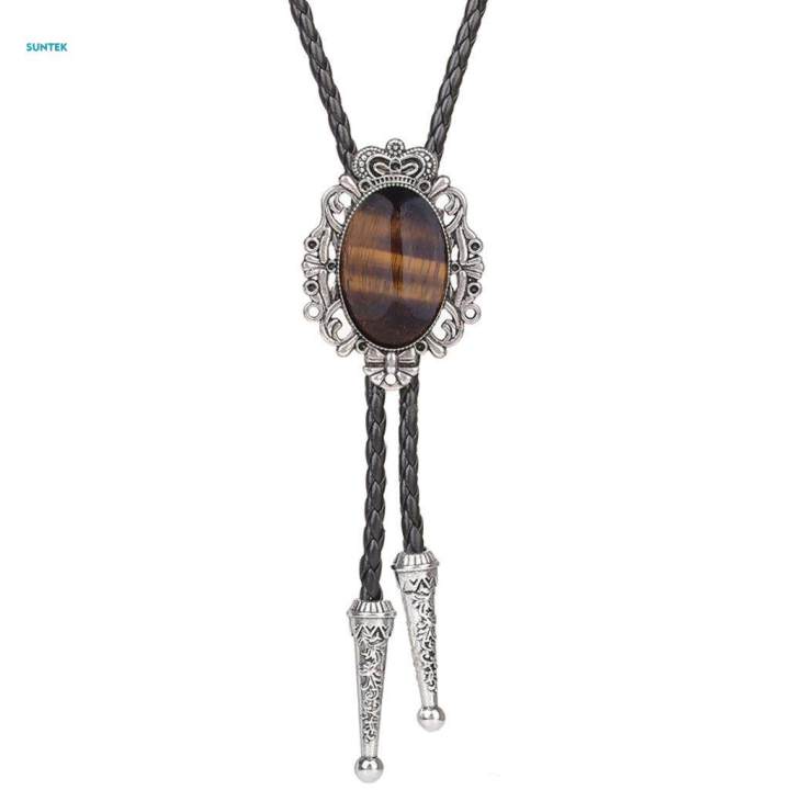 Crown%20Bolo%20Tie,%20Necktie%20American%20Necklace%20for%20Birthday%20Men/Women%20-%20Image%205