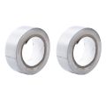 2X 19mm x 10m Duct Waterproof Tape, White.