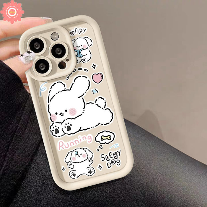 Creative%20Cartoon%20Puppy%20Phone%20Case%20Compatible%20For%20IPhone%207Plus%20XR%2013%2015%2011%2014%2012%20Pro%20Max%208%206%207%206S%20Plus%20X%20XS%20MAX%20SE%202020%20Cute%20Running%20Sleey%20Puppy%20Dog%20Angel%20Eyes%20Soft%20Case%20-%20Image%202
