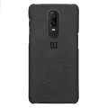 OnePlus 6 Sandstone Bumper Case Black. 