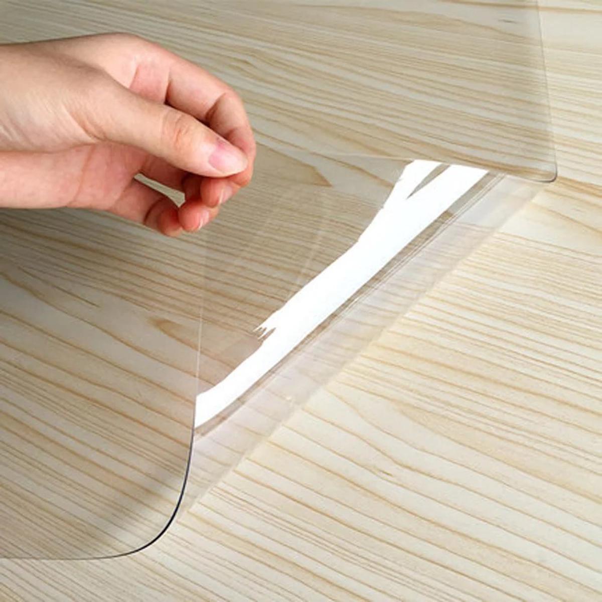 1 mm Super Clear PVC Crystal Table Cloth (4 X 2 feet )