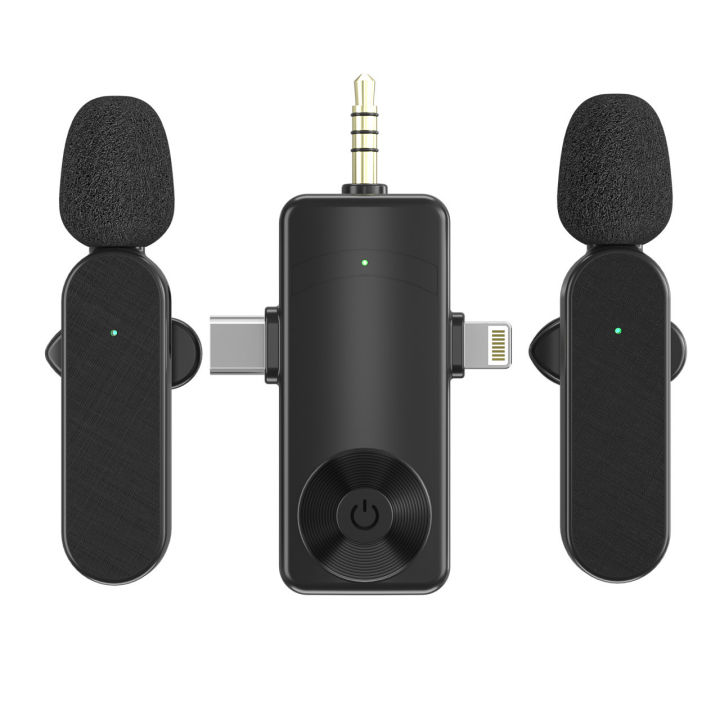 K15 upgraded version of the new private model wireless lavalier microphone 3-in-1 bluetooth Douyin mobile phone live microphone
