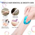Nano Crystal Epil Hair Removal Eraser Glass Depilator Painless Epilator Safe Easy Cleaning Reusable Body Beauty Depilation Tool. 