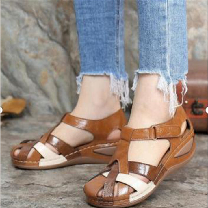 Fashion%20Women%20Sandals%20Sli%20On%20Round%20Female%20Slippers%20Casual%20Comfortable%20Outdoor%20Fashion%202023%20Summer%20Flat%20Plus%20Size%20Shoes%20Women%20-%20Image%204
