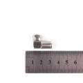 5pcs Right Angle 90 Degree Coaxial Connector F Male To F Female Adapter RG6 RG5.