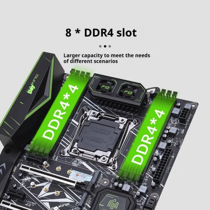 South%20China%20Gold%20Medal%20X99F8%20Motherboard%20CPU%20Set%20DDR4%20Memory%20Multi%20desktop%20E5%202666/2678/2680v3%E3%80%82%20-%20Image%204