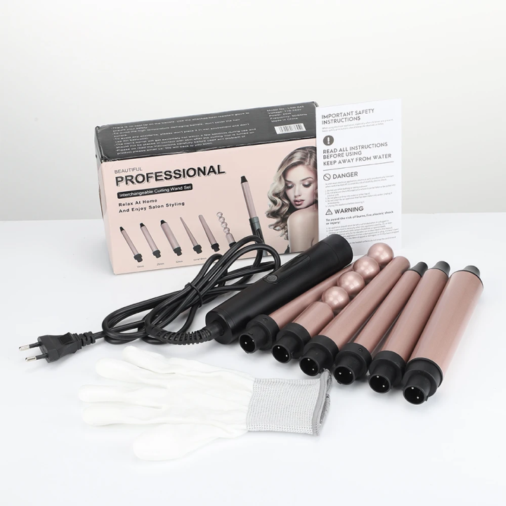Professional Hair Curling Iron 30s Fast Heat Hair Curler Hair Styling