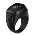 2024 IQibla Smart Zikr Ring Praise Tasbih Tally Electronic Digital Counter for Muslims Prayer Time Vibration Reminder Waterproof. 