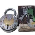 Aryan Active Double Locking 66mm 8 Lever Indian Pad Lock. 