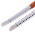 5pcs/Set soft pottery clay tool silicone stainlestwo head sculpting art tool.