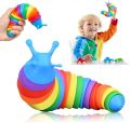 Slug Fidget Toy Sensory Fidget Toys(Multi-Color).