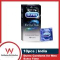 Durex Extra Time / Extra Dots Condoms - 10 Pcs Pack. 