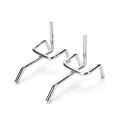 【Bestseller Alert】 10pc Metal Peg Board Pegboard Hooks Garage Work Shop Storage Display. 