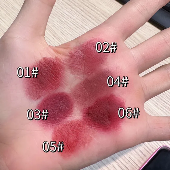 KH%20Sweet%20Soft%20Mist%20Flannel%20Ding%20Lip%20Mud%20Canned%20Lip%20Mud%20Soft%20Mist%20Matte%20Velvet%20White%20Non-Pull%20Dry%20Lipstick%20-%20Image%206